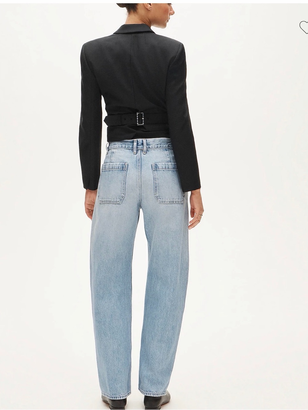 J CREW 28 Zoe barrel jean CS269 - Picture 2 of 6